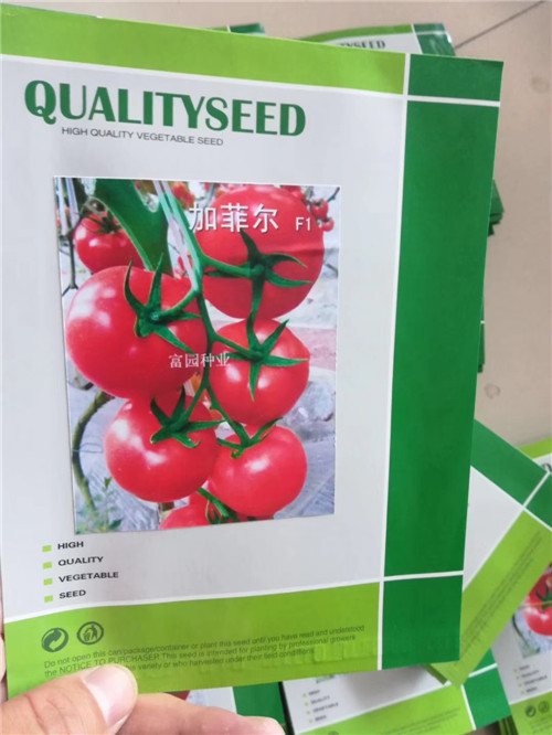 云南客户购买的加菲尔红果番茄种子.品质决定一切!